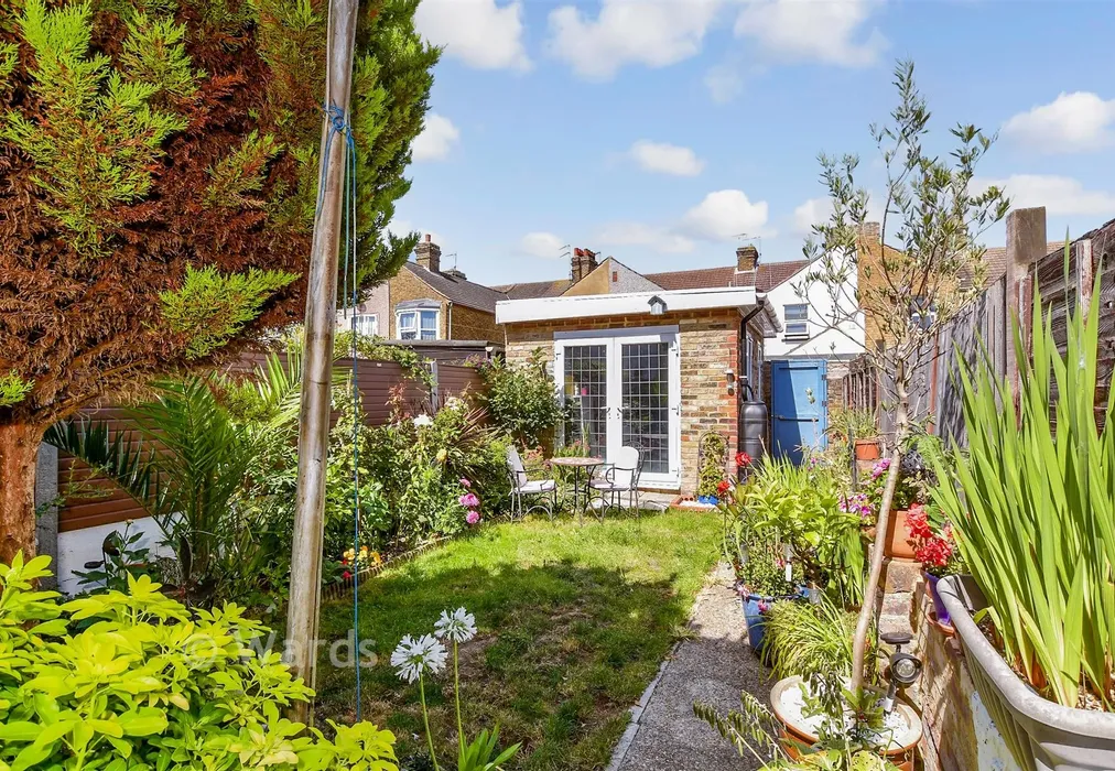 Rear Garden - Wellesley Road, Sheerness, Kent - Wards of Kent