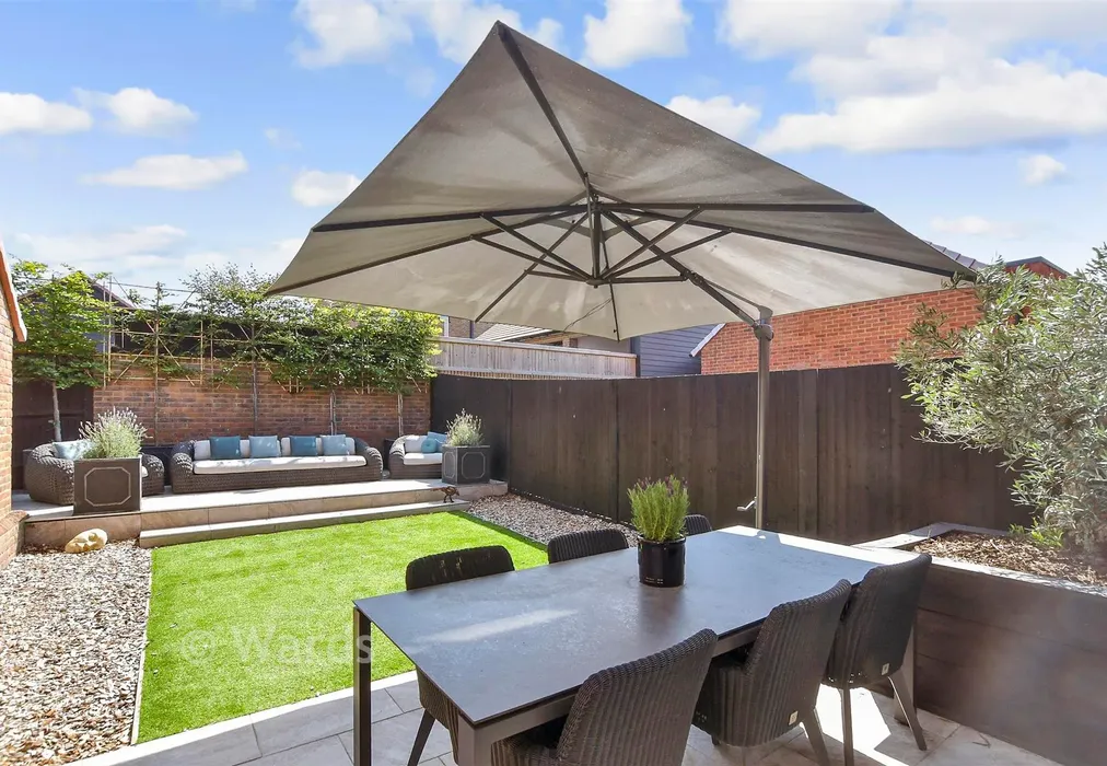 Rear Garden - Broadbank Way, Canterbury, Kent - Wards of Kent