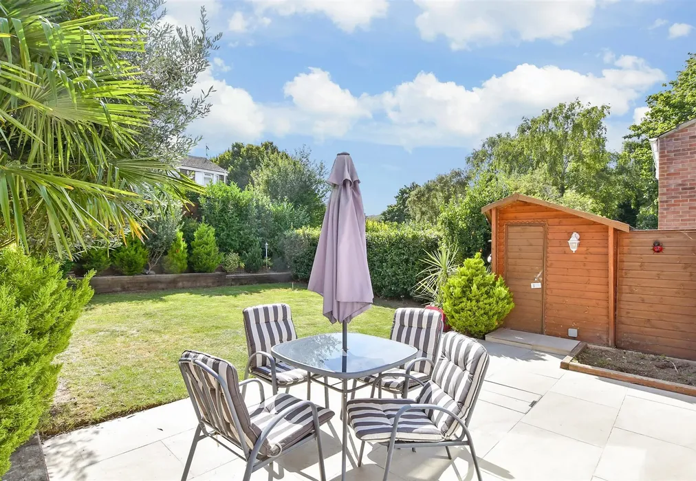 Rear Garden - Silverspot Close, Rainham, Gillingham, Kent - Wards of Kent