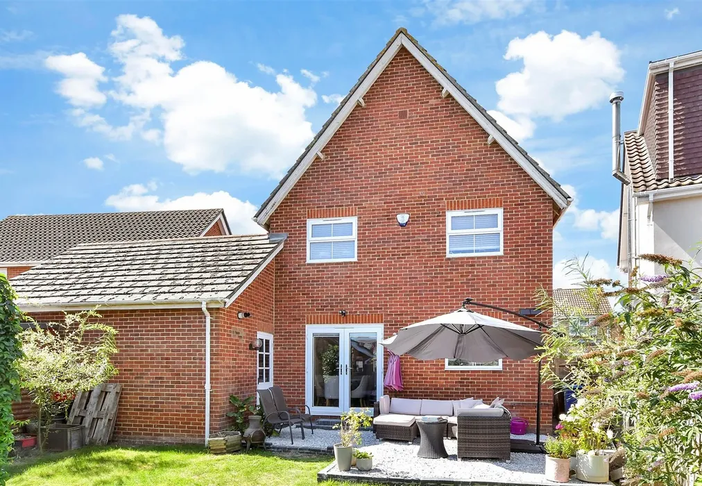 Rear Elevation - Walsby Drive, Kemsley, Sittingbourne, Kent - Wards of Kent