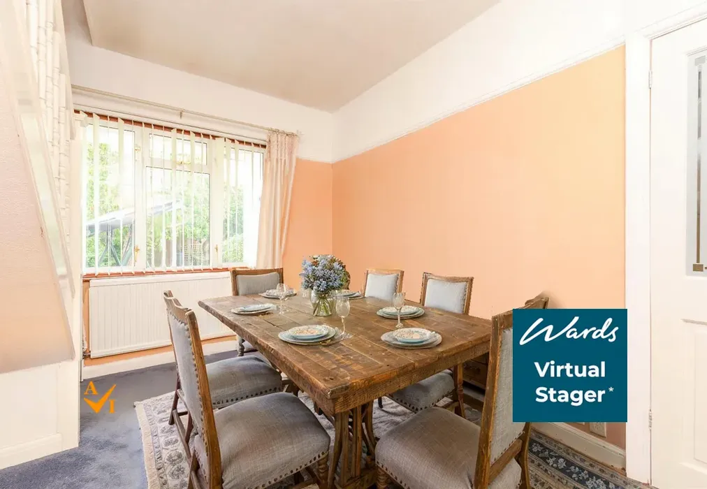 Dining Room (Farmhouse style) - Kynaston Road, Orpington, Kent - Wards of Kent