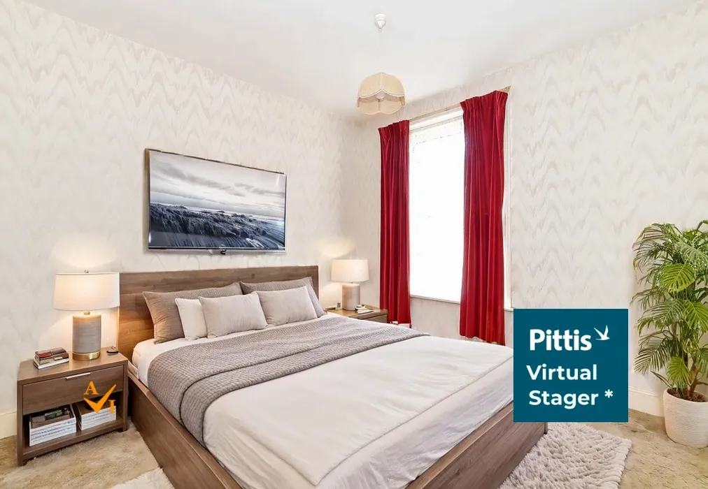 Bedroom 2 (Contemporary style) - Medina Avenue, Newport, Isle of Wight - Wards of Kent