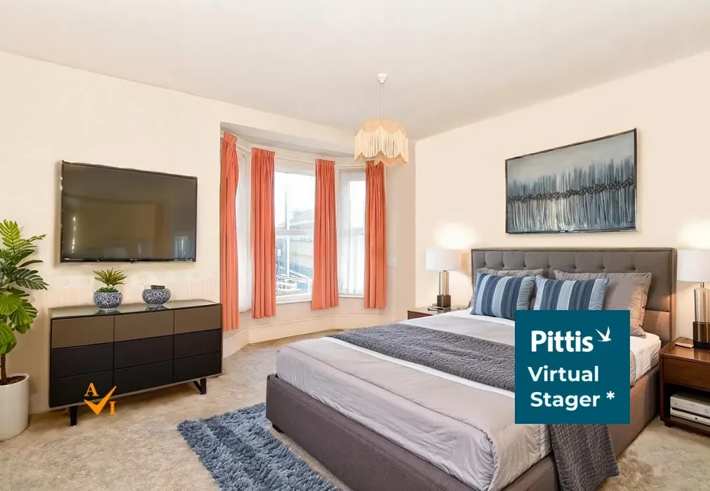 Bedroom 1 (Modern style) - Medina Avenue, Newport, Isle of Wight - Wards of Kent