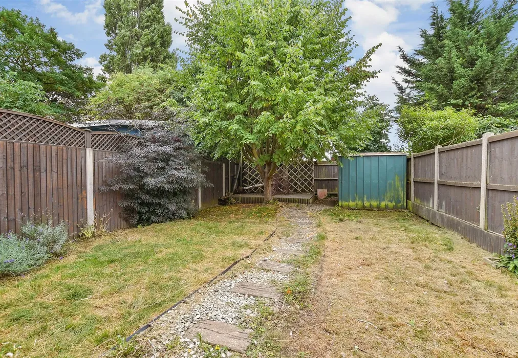 Rear Garden - Pear Tree Avenue, Ditton, Kent - Wards of Kent