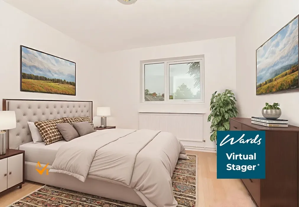 Bedroom 1 (Contemporary style) - Mill Crescent, Tonbridge, Kent - Wards of Kent