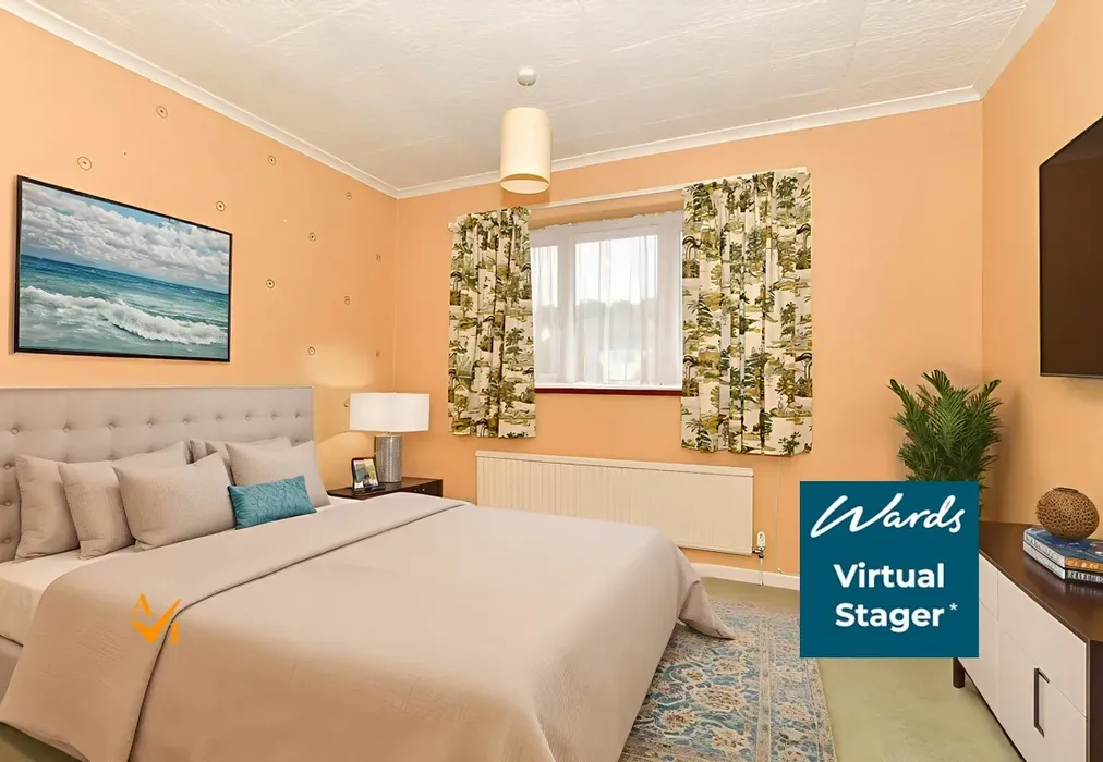 Bedroom 2 (Contemporary style) - Hunt Road, Tonbridge, Kent - Wards of Kent