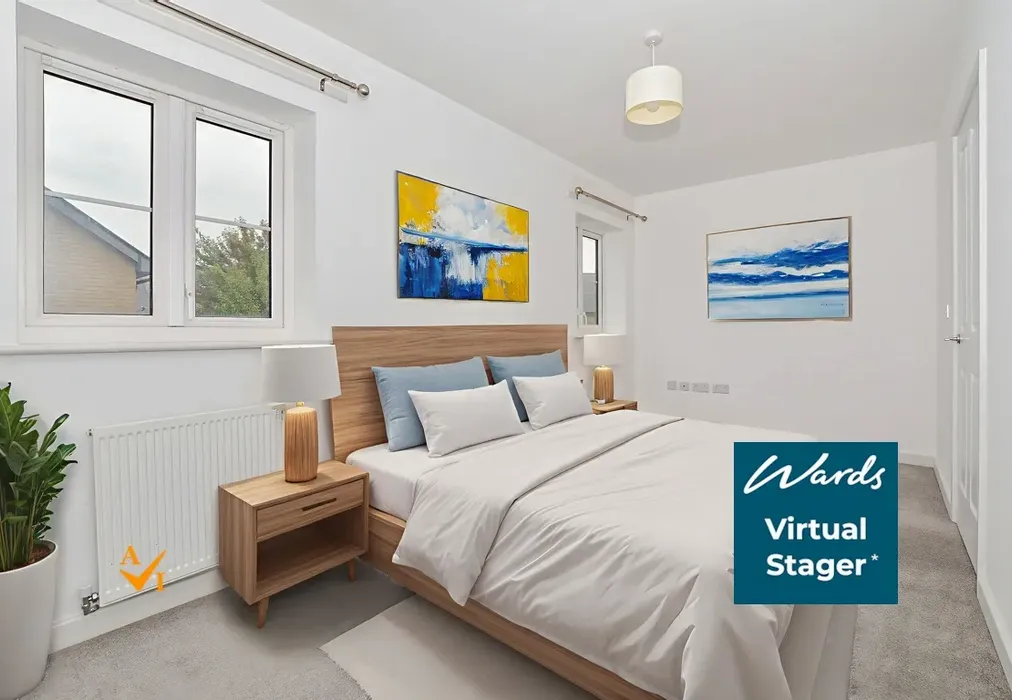 Bedroom 2 (Contemporary style) - Ellson Close, Ashford, Kent - Wards of Kent