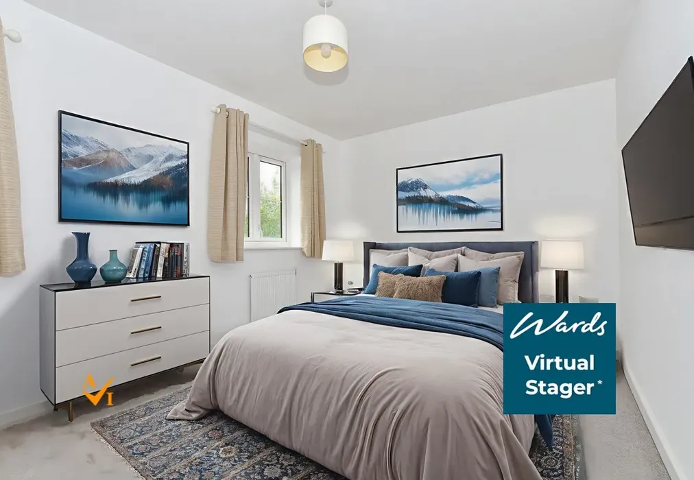 Bedroom 1 (Contemporary style) - Ellson Close, Ashford, Kent - Wards of Kent