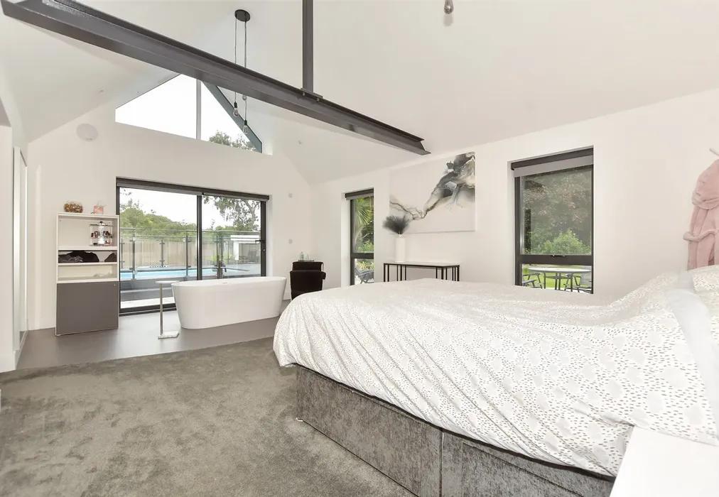 Main Bedroom - Ewell Minnis, Dover, Kent - Wards of Kent