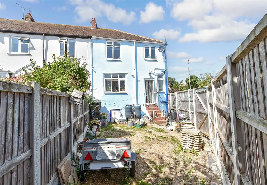 Rear Garden - Dane Road, Birchington, Kent - Wards of Kent