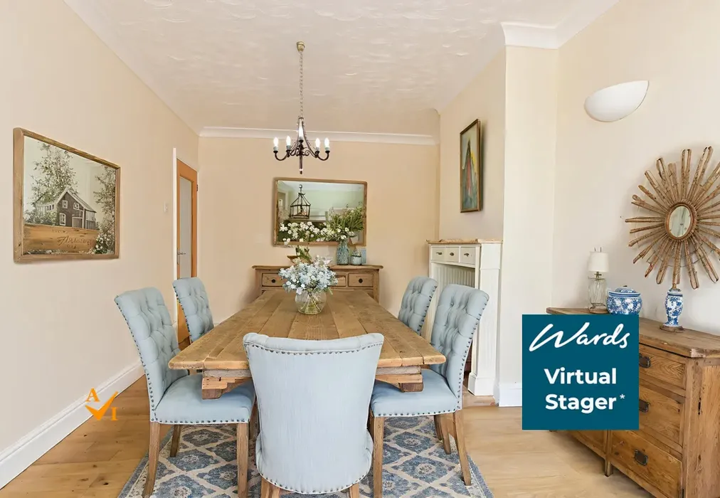 Dining Room (Farmhouse style) - Blenheim Avenue, Chatham, Kent - Wards of Kent