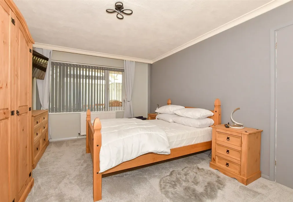 Bedroom 1 - Cedar Road, Sturry, Canterbury, Kent - Wards of Kent