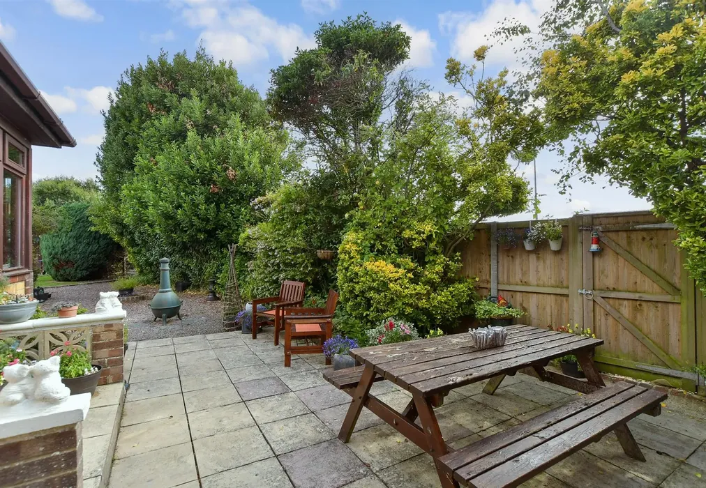 Patio / Decking - The Fairway, Dymchurch, Romney Marsh, Kent - Wards of Kent