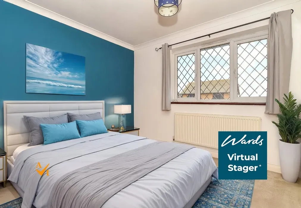 Bedroom 2 (Contemporary style) - Megan Close, Lydd, Kent - Wards of Kent