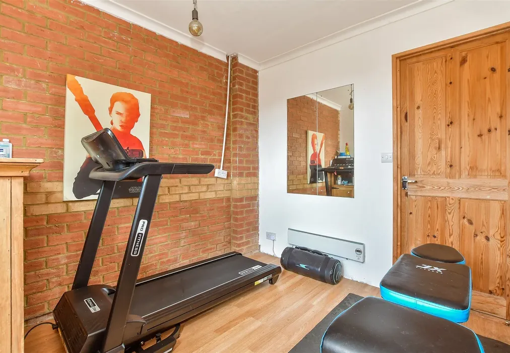 Former Garage (Seller Uses As Gym) - Megan Close, Lydd, Kent - Wards of Kent