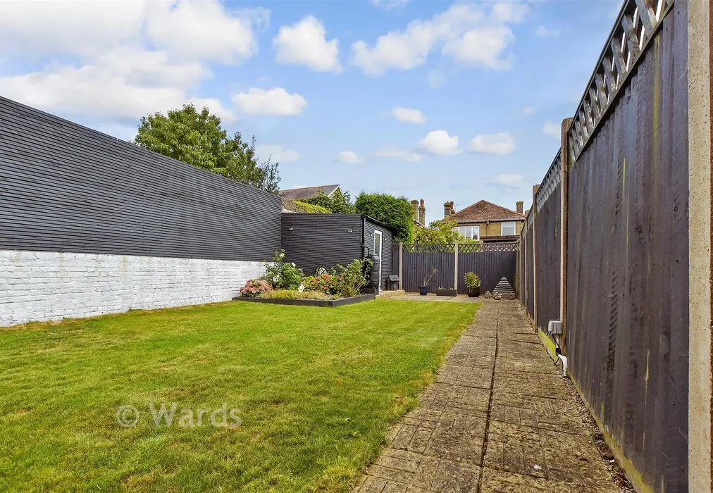 Rear Garden - Kings Road, Dover, Kent - Wards of Kent