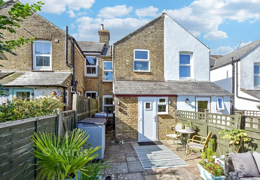 Rear Elevation - Church Hill, Shepherdswell, Dover, Kent - Wards of Kent