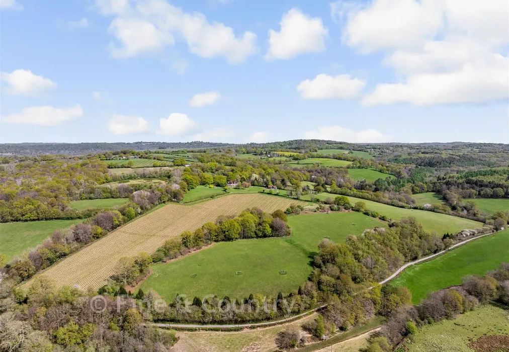 Aerial View - Danegate, Eridge Green, Tunbridge Wells, East Sussex - Wards of Kent