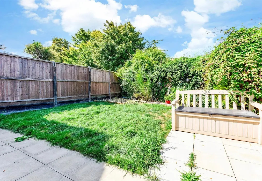 Rear Garden - Freshwater Road, Walderslade, Chatham, Kent - Wards of Kent