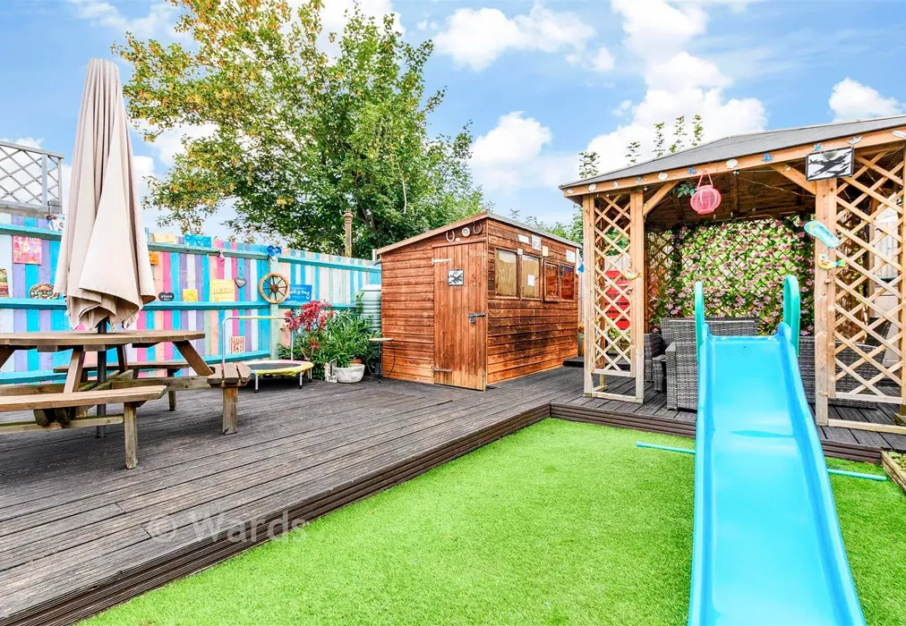 Rear Garden - Buller Road, Chatham, Kent - Wards of Kent