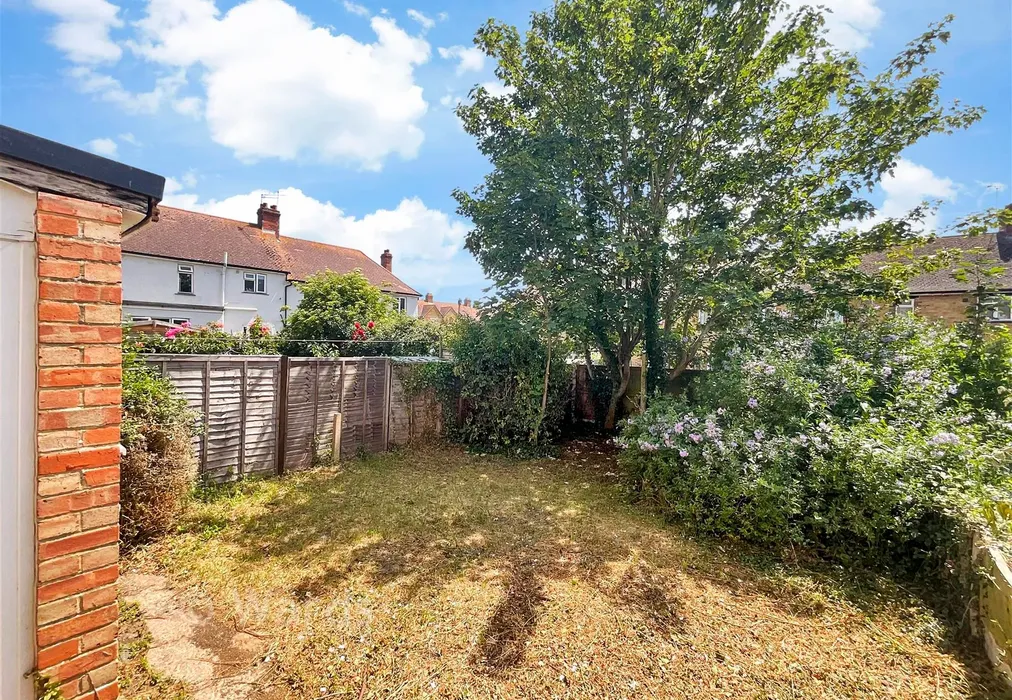 Rear Garden - Allenby Road, Ramsgate, Kent - Wards of Kent