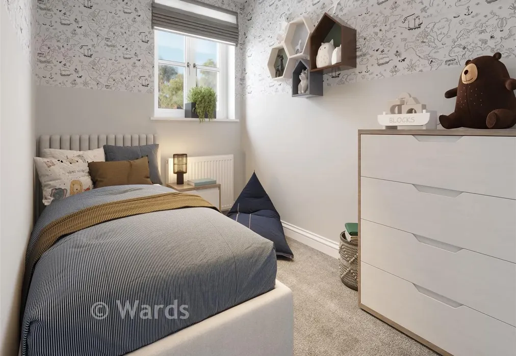 Bedroom 3 - Richmond Park, Whitfield, Dover, Kent - Wards of Kent