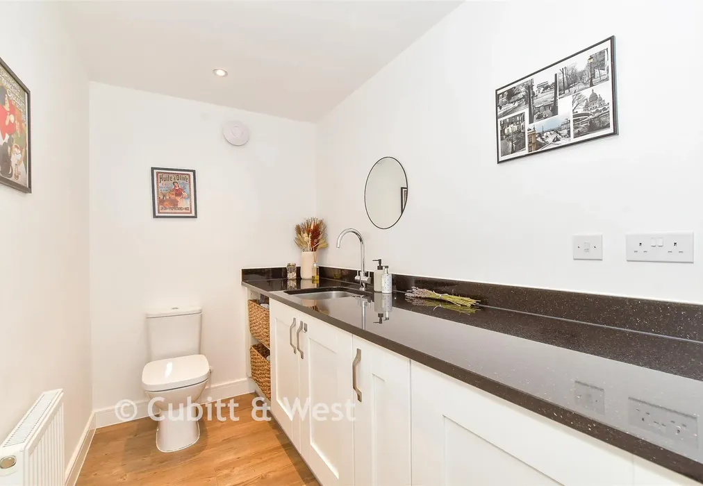 Cloakroom/ Utility Room  - Squires Grove, Eastergate, Chichester, West Sussex - Wards of Kent