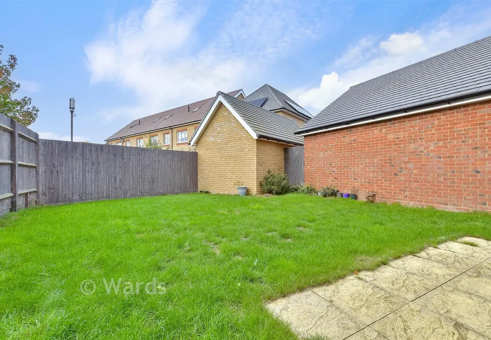 Rear Garden - Hoplands Road, Canterbury, Kent - Wards of Kent