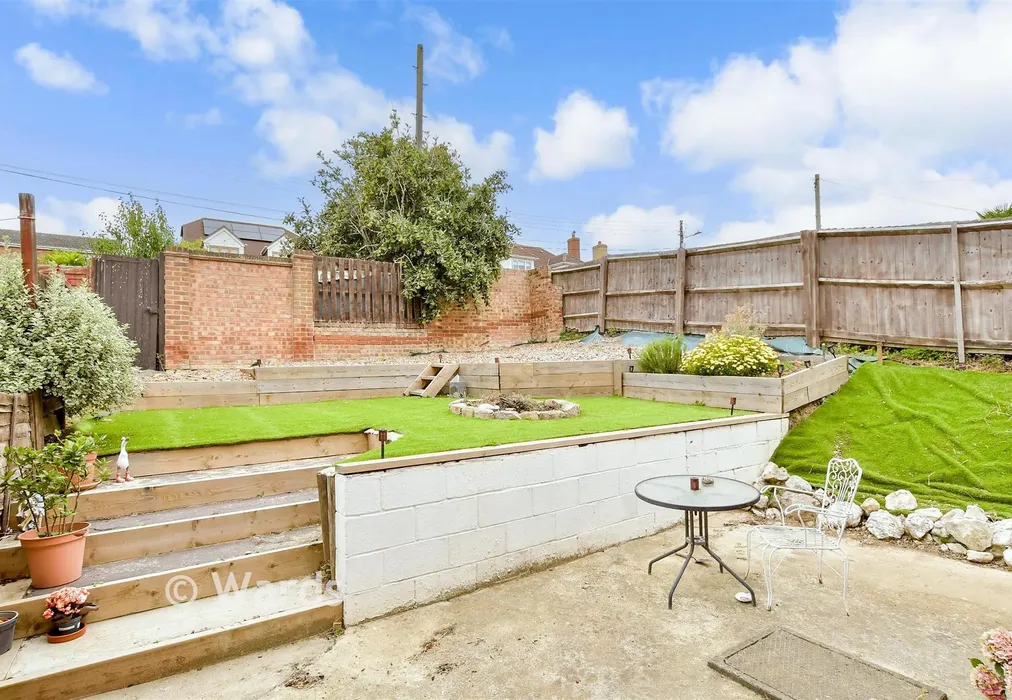 Rear Garden - St. James Close, Warden Bay, Sheerness, Kent - Wards of Kent