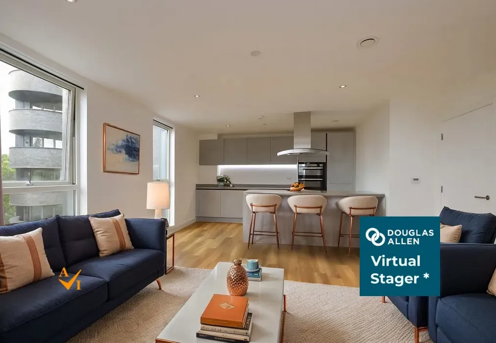 Lounge/Kitchen /Dining Room (Modern style) - Track Street, Walthamstow - Wards of Kent