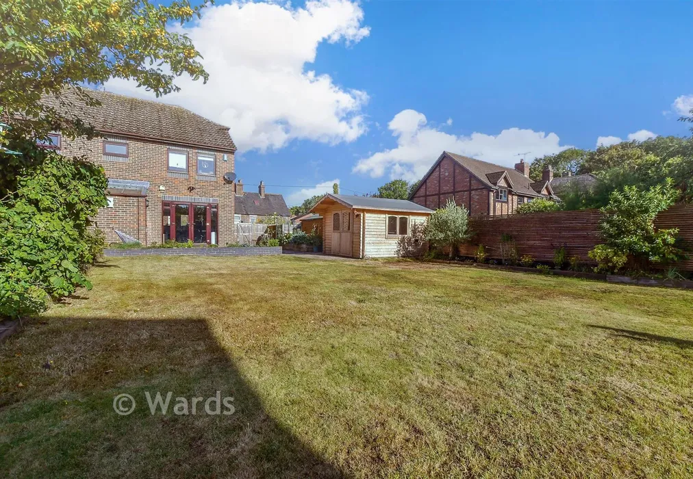 Rear Garden - Maidstone Road, Marden, Kent - Wards of Kent