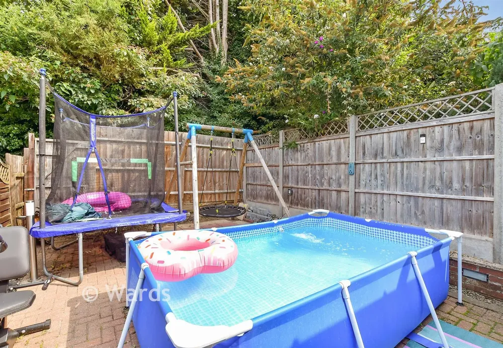 Rear Garden - Sheridan Close, Maidstone, Kent - Wards of Kent