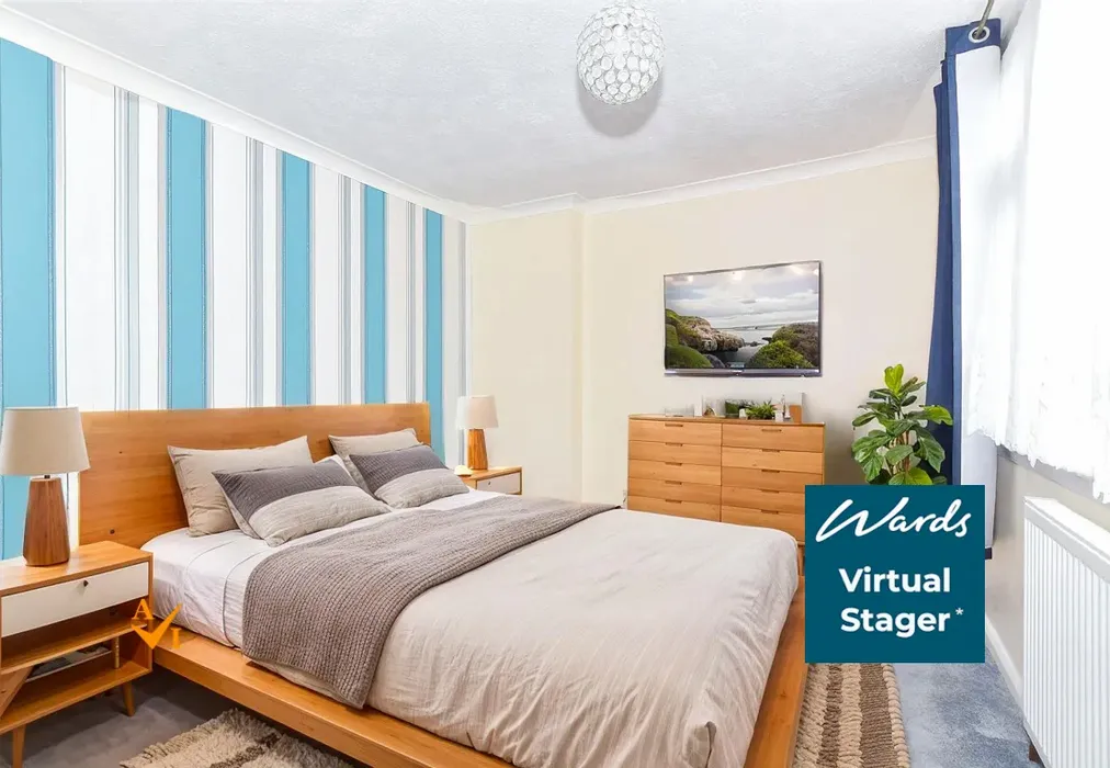 Bedroom 1 (Contemporary style) - Cedar Close, Ditton, Aylesford, Kent - Wards of Kent