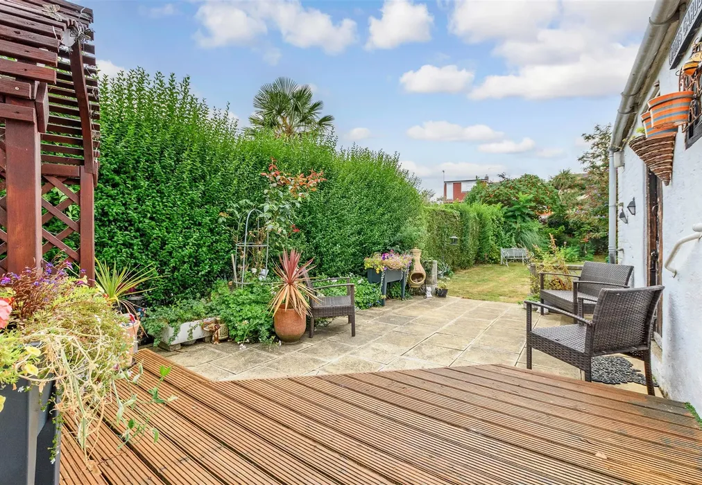 Patio - Doddington Road, Twydall, Gillingham, Kent - Wards of Kent