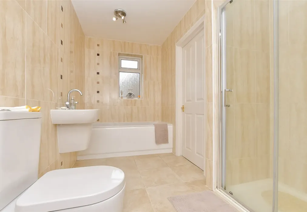 Bath/Shower Room - Heather Drive, St Michaels, Tenterden, Kent - Wards of Kent