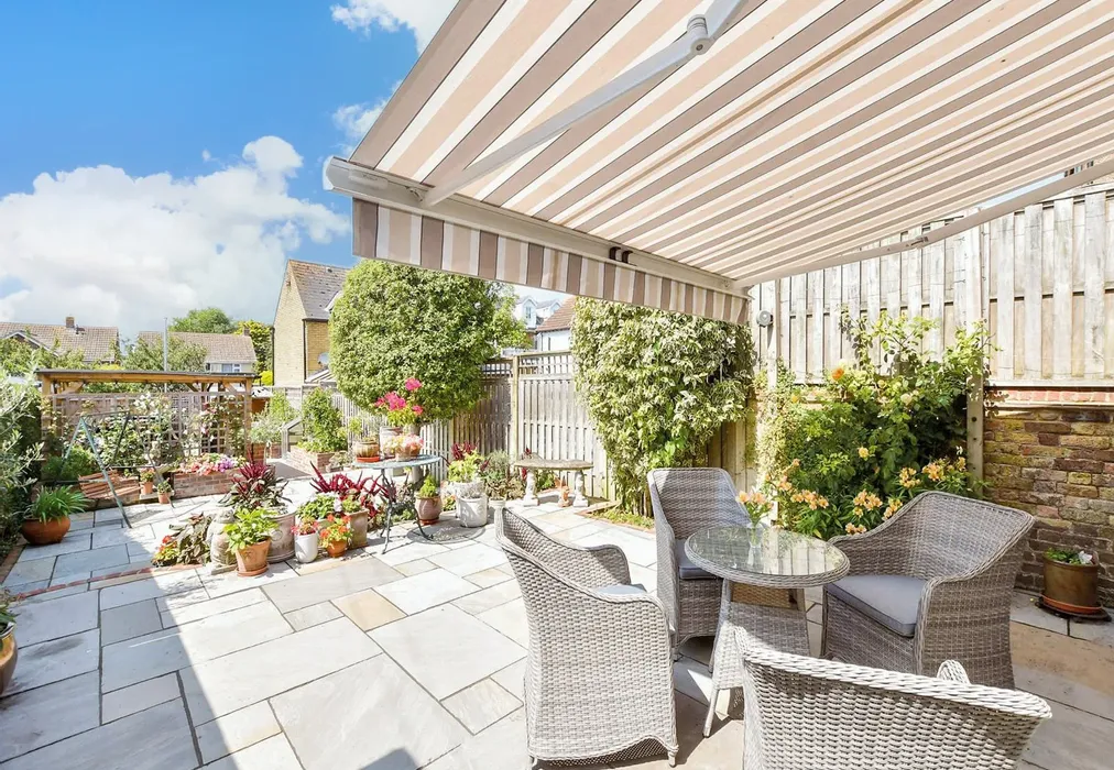 Rear Garden - The Marina, Deal, Kent - Wards of Kent