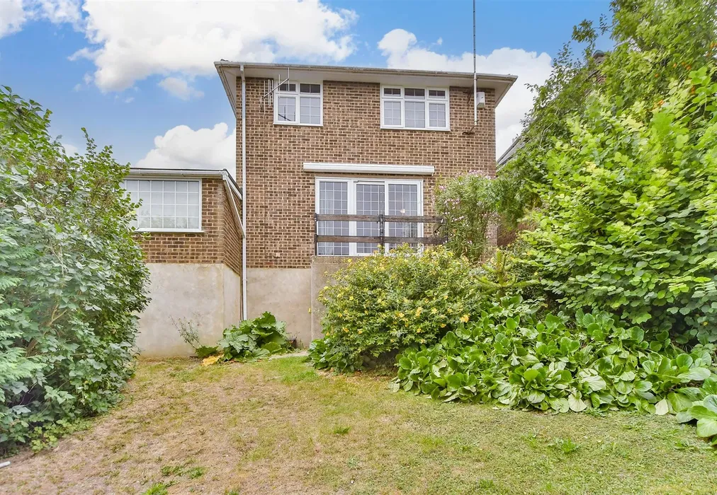 Rear Elevation - Prince Charles Avenue, Walderslade, Chatham, Kent - Wards of Kent