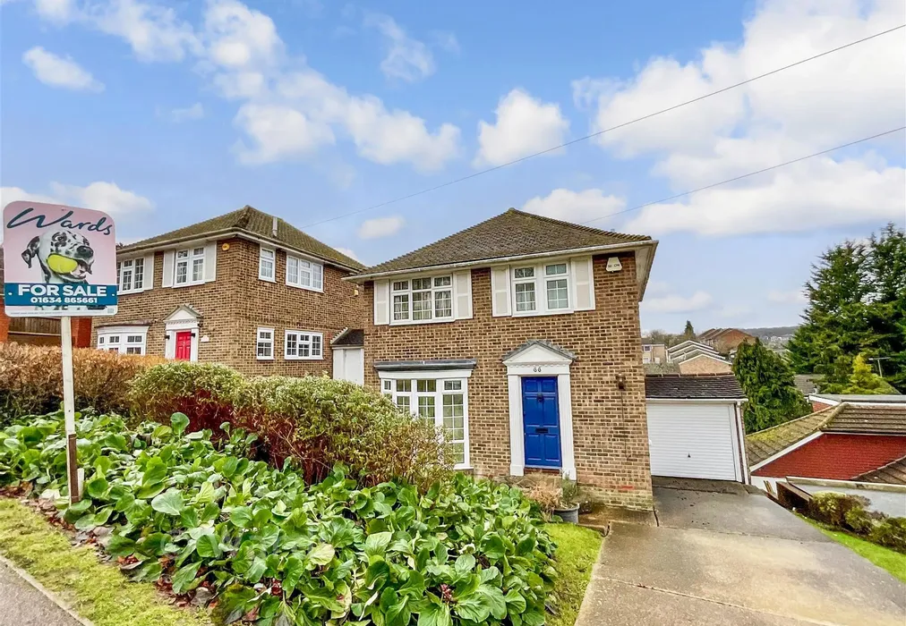 Front - Prince Charles Avenue, Walderslade, Chatham, Kent - Wards of Kent