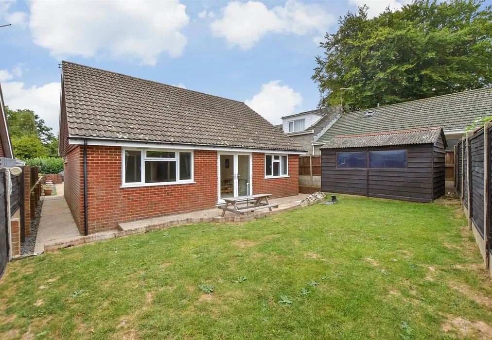 Rear Elevation - Meadow View Road, Shepherdswell, Dover, Kent - Wards of Kent