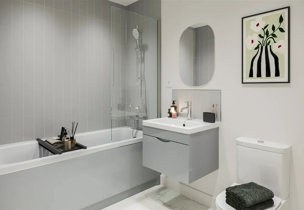 Bathroom - Fernham Homes Sutton Valence, Maidstone, Kent - Wards of Kent