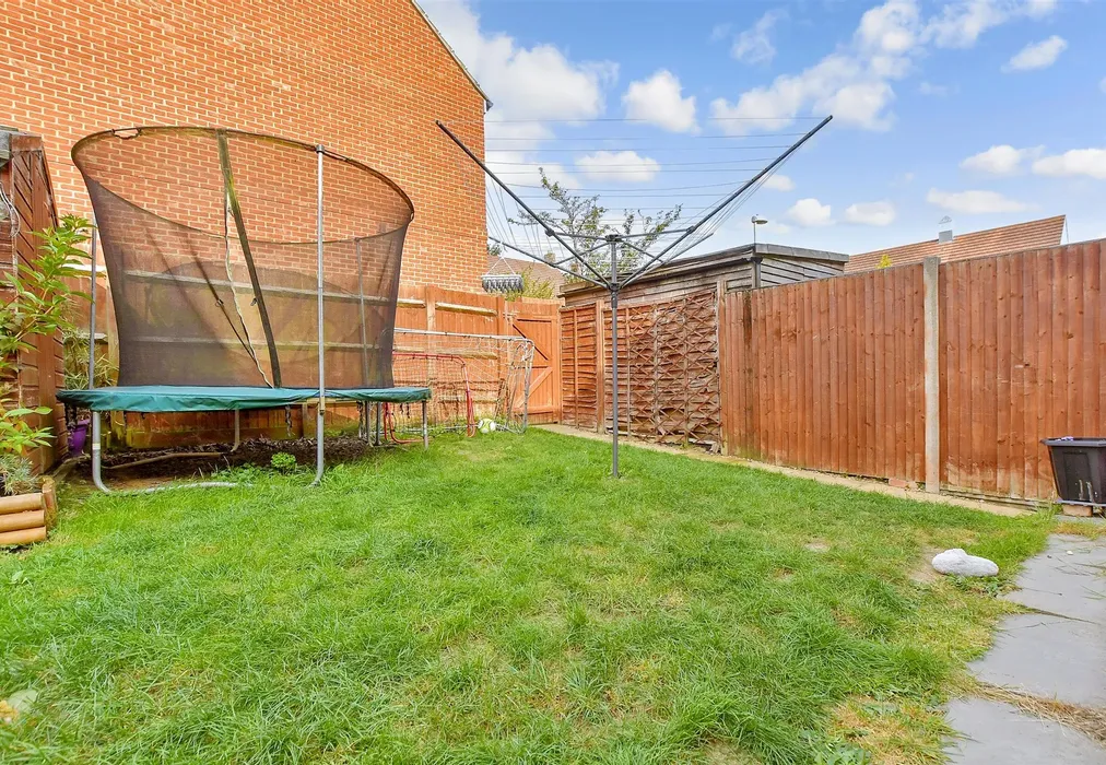 Rear Garden - Finn Farm Road, Ashford, Kent - Wards of Kent
