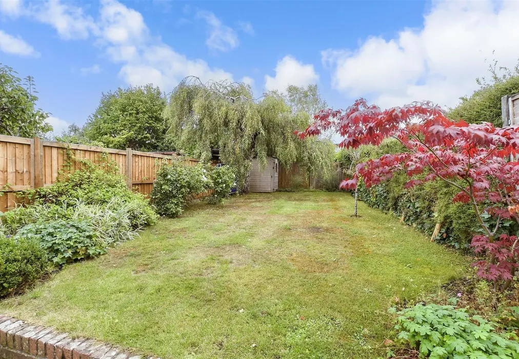 Rear Garden - Buckingham Road, Holmwood, Dorking, Surrey - Wards of Kent