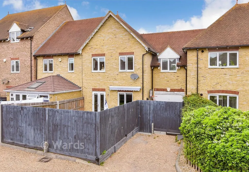 Rear Elevation - Britannia Road, High Halstow, Rochester, Kent - Wards of Kent