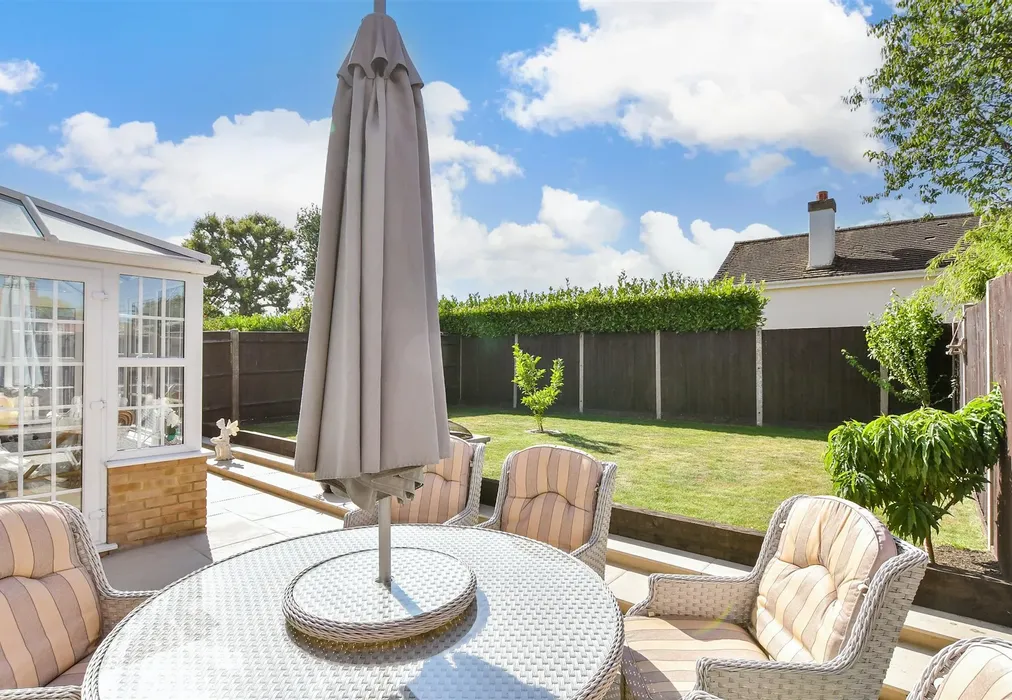 Rear Garden - Viking Way, West Kingsdown, Sevenoaks, Kent - Wards of Kent