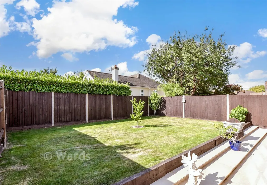 Rear Garden - Viking Way, West Kingsdown, Sevenoaks, Kent - Wards of Kent