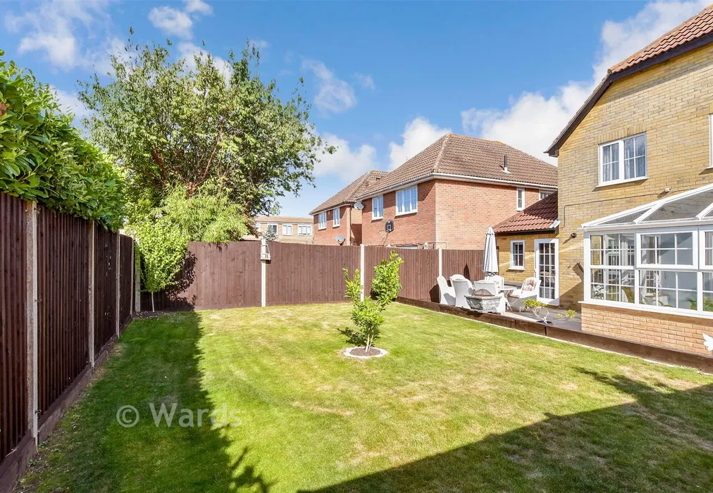 Rear Garden - Viking Way, West Kingsdown, Sevenoaks, Kent - Wards of Kent