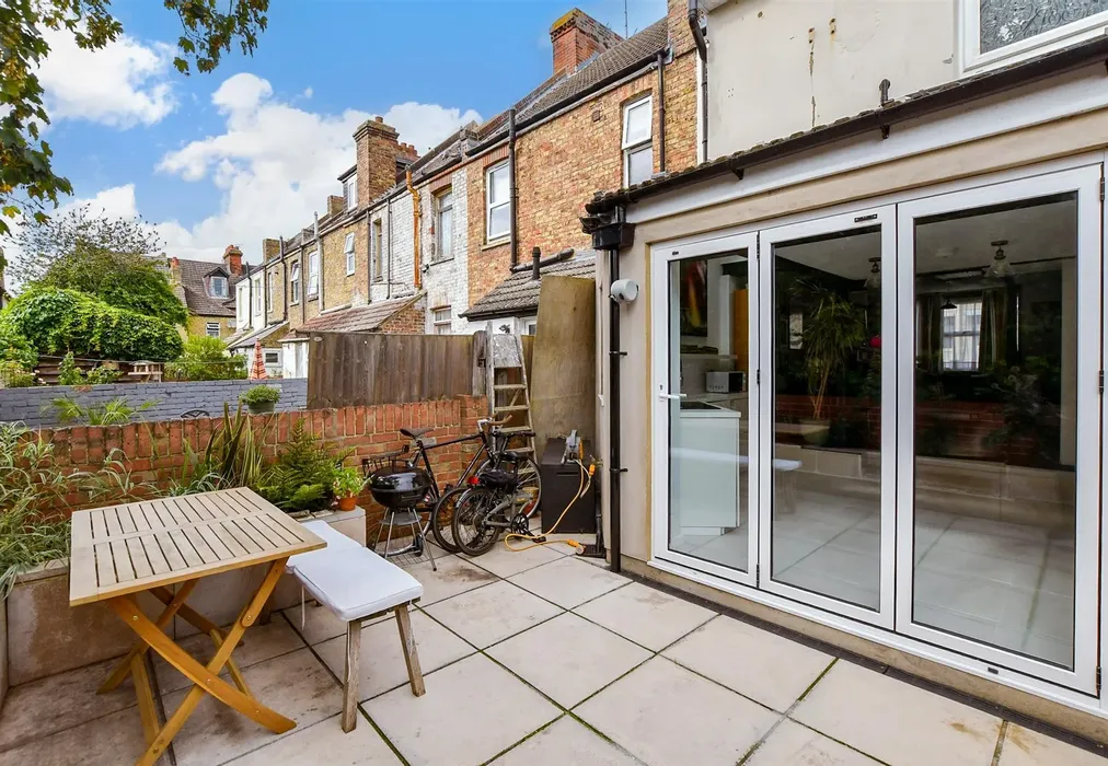 Rear Garden - Invicta Road, Folkestone, Kent - Wards of Kent