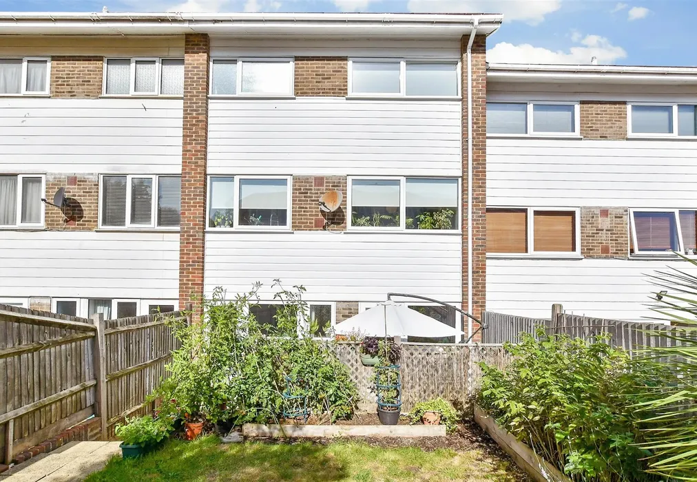 Rear Elevation - Becksbourne Close, Penenden Heath, Maidstone, Kent - Wards of Kent