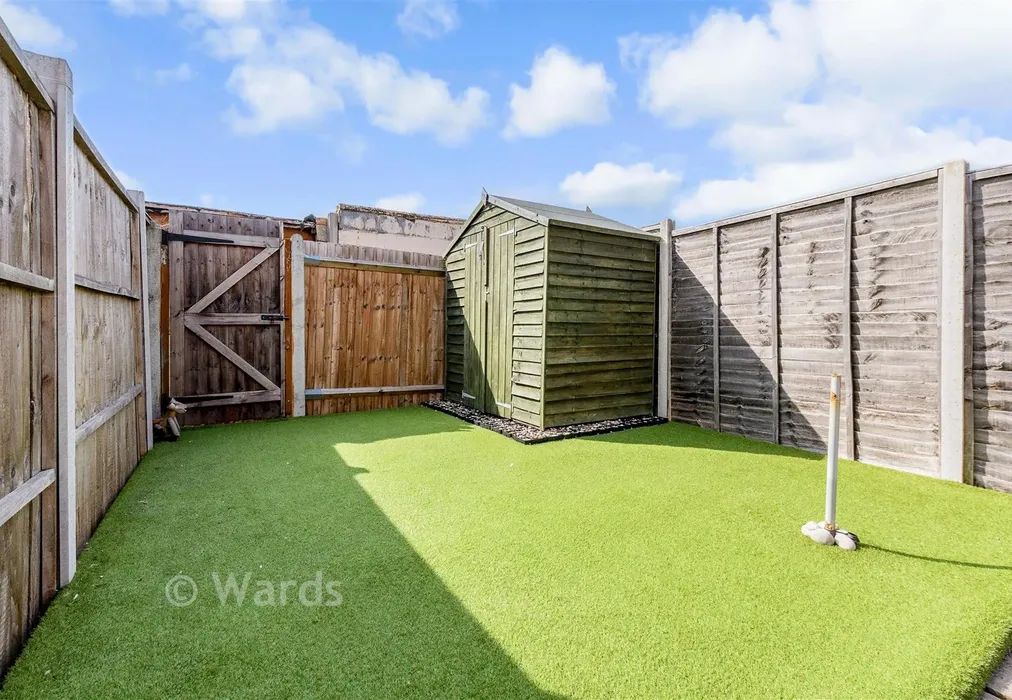 Rear Garden - Cugley Road, Dartford, Kent - Wards of Kent