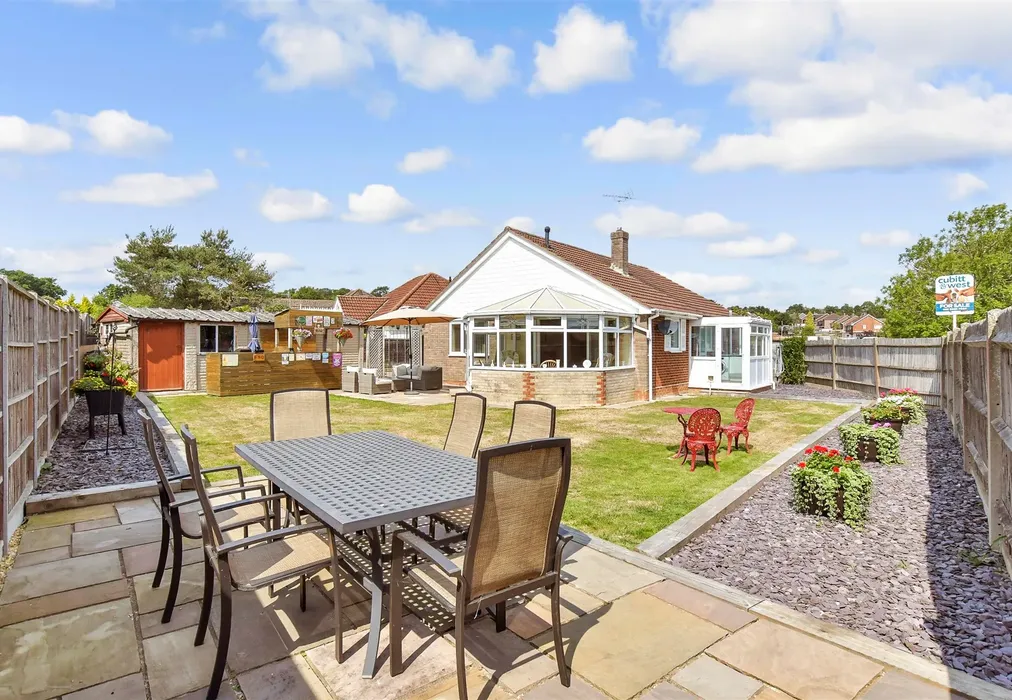 Rear Garden - Rosemary Way, Horndean, Waterlooville, Hampshire - Wards of Kent
